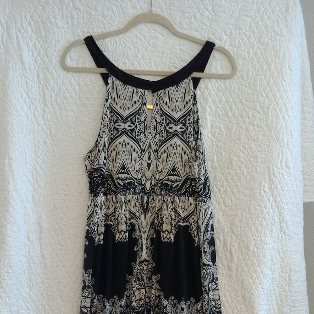 INC Keyhole Handkerchief Dress